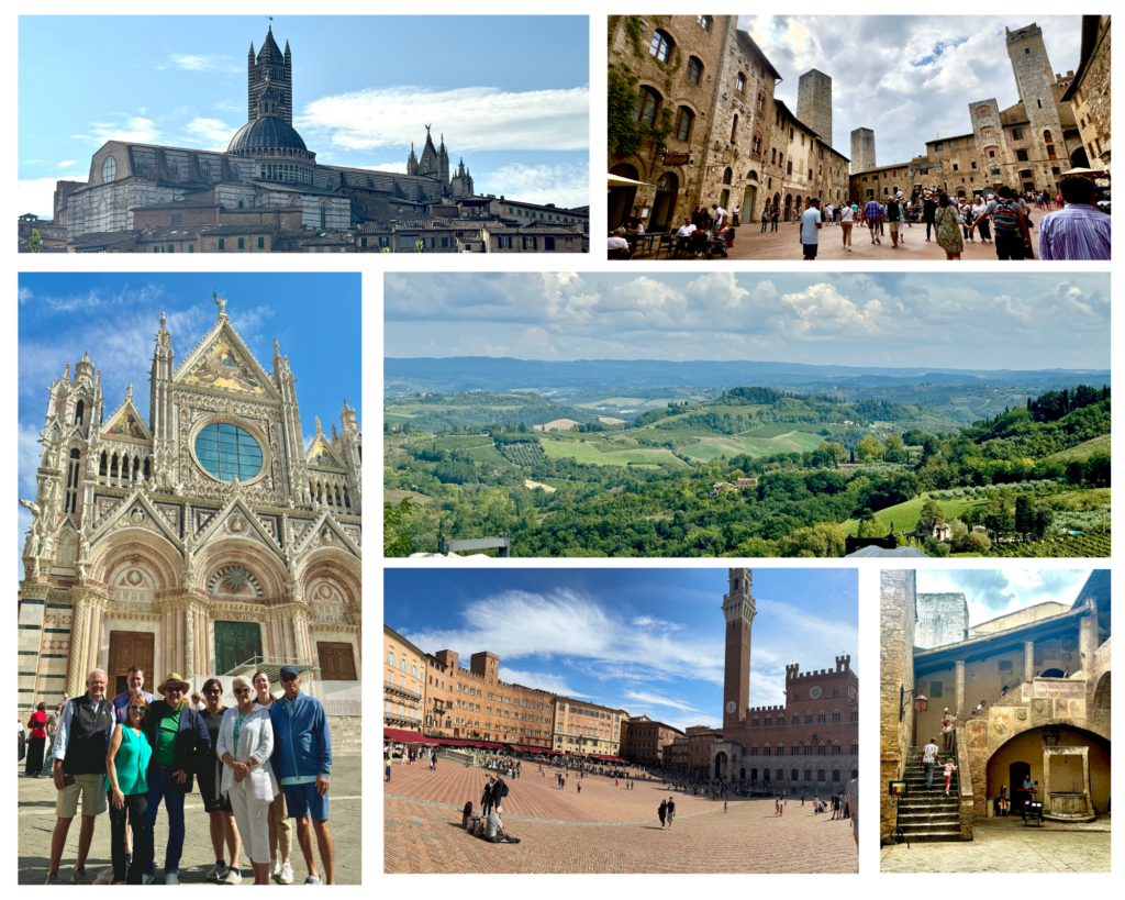 Siena and San Gimignano