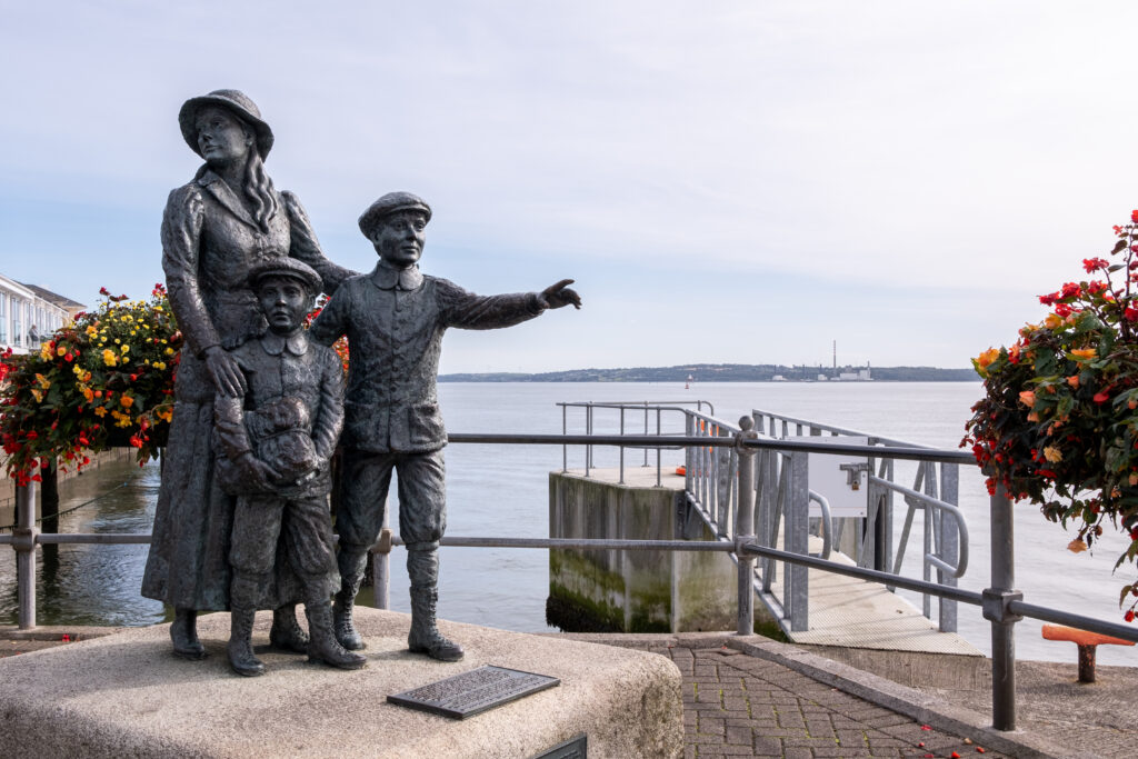 Annie Moore Monument, Cobh, County Cork